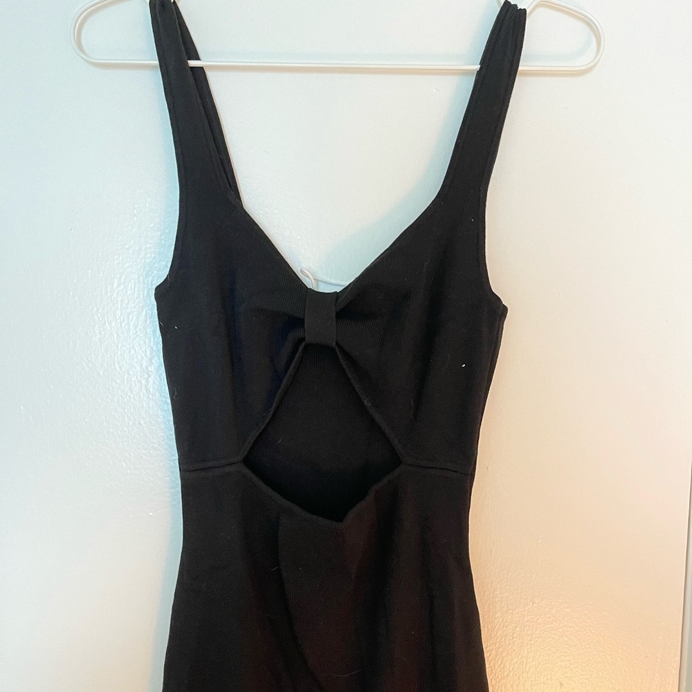 Petal + Pup midi cutout dress